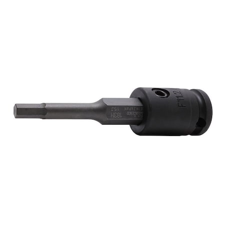 Ko-Ken Bit Socket 12mm Hex 92mm 3/8 Sq. Drive 13134M.92-12